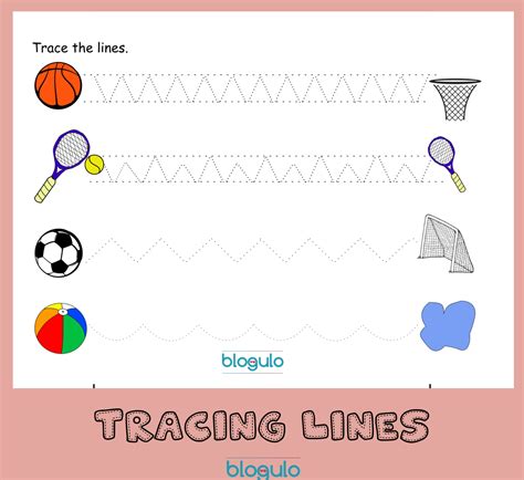 Zigzag Tracing Activity Worksheets Free Download