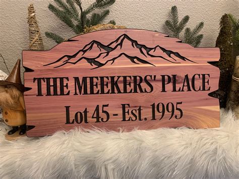 Custom Outdoor Wood Signs Personalized Farmhouse Decor Welcome Etsy