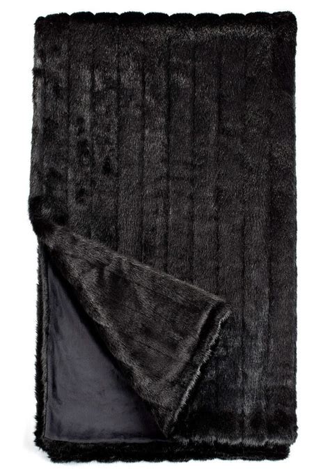 Signature Series White Mink Faux Fur Throws Donna Salyers Fabulous Furs