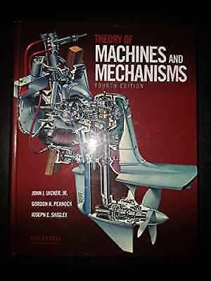 Theory Of Machines And Mechanisms Hardcover By Uicker John Pennock