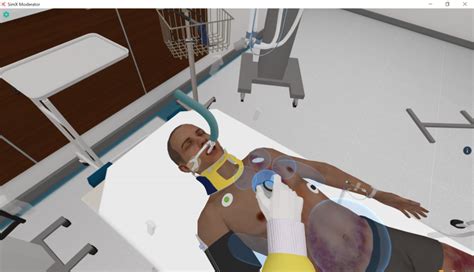 Severe Trauma Virtual Reality Medical Simulation Simx