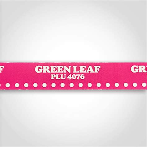 Green Leaf Lettuce Tape Plu 4076 Produce Bag Tape