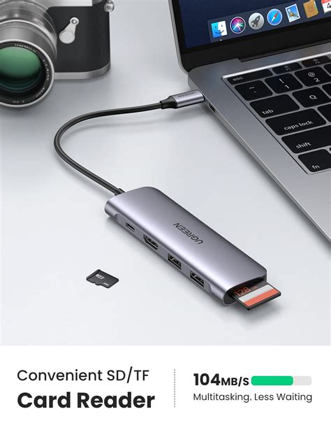 Ugreen 6 In 1 Usb C Hub Hdmi 4k Pd 100w Ugreen Nl