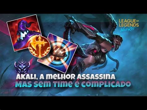 Como Jogar De Akali League Of Legends Wild Rift Youtube