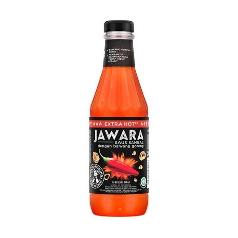 Jual Jawara Saus Sambal Extra Hot Botol Ml Shopee Indonesia