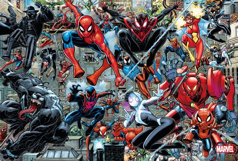 Spider Verse Pieces Buffalo Games Puzzle Warehouse