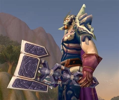 Blessed Qiraji War Hammer Item World Of Warcraft