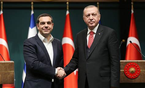 Tsipras Y Erdogan Apelan Al Diálogo Para Reducir Tensiones Históricas