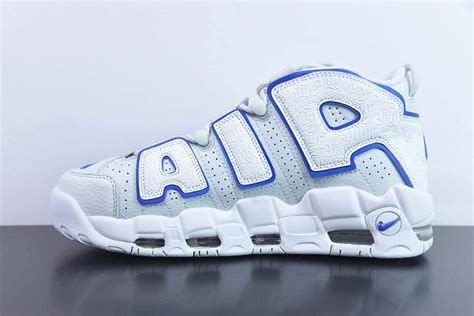 耐克Nike Air More Uptempo 大AIR皮蓬蓝白复古篮球鞋纯原版本 货号FD0669 100 莆田纯原鞋社区