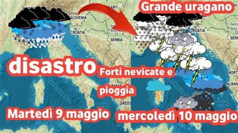 Meteo Italia per domani martedì e mercoledì 10 maggio 2023 è in