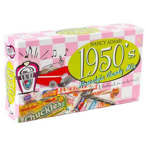 Classic Nostalgic Candy Gift Box: 1950's | Candy Warehouse