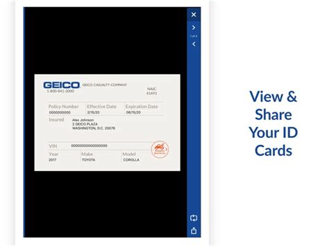 Fake Geico Insurance Card Template