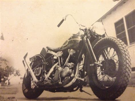 Fast Is Fast Early Knuckle Head Custom Bobber