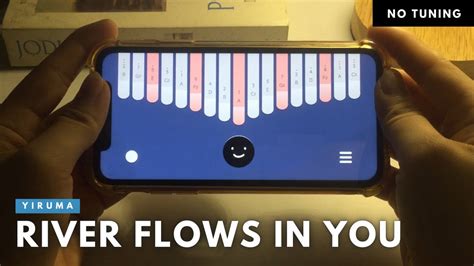 River Flows In You Yiruma Kalimba App Cover With Tabs YouTube