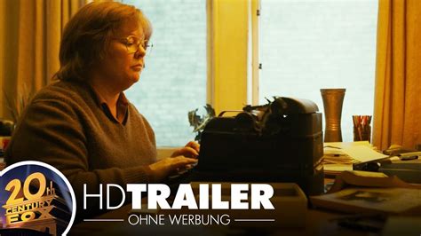 Can You Ever Forgive Me Offizieller Trailer Deutsch Hd German 2019 Youtube