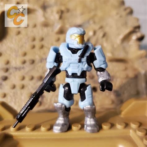 HALO Mega Construx Spartan JFO Lt Blue FIGURE FRM20 Faithful Vs Fallen