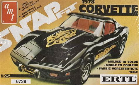 Pin By Tim On Model Kit Boxes AMT Chevy Corvette Model Kit Toy Car