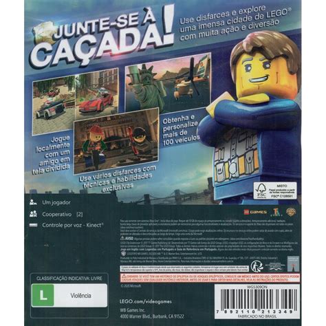 Lego City Undercover Xbox One Jogo Mídia Física Arena Games Loja Geek