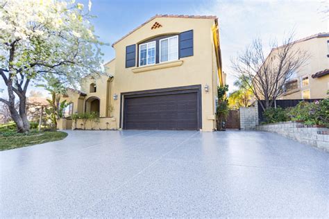 Driveway And Walkway Concrete Coatings In Stevenson Ranch Allbright Concrete Coatings