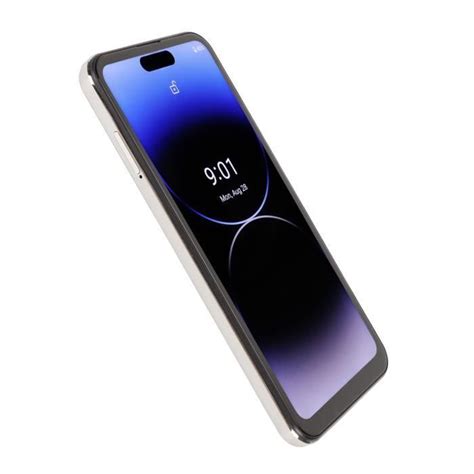 Fdit smartphone débloqué Téléphone portable débloqué 4G écran capsule