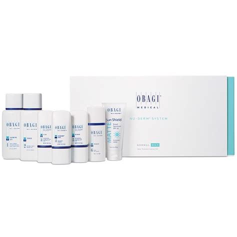 Bộ dưỡng trắng mờ nám OBAGI Nu Derm System Normal to Dry cho da khô