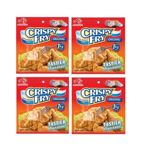 Crispy Fry® Breading Mix Original 62g Bundle Of 4 Shopee Philippines