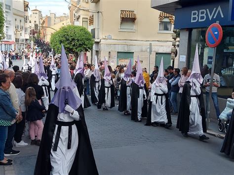 Lunes Santo en Baena El miserere de la Cofradía del Dulce Nombre de