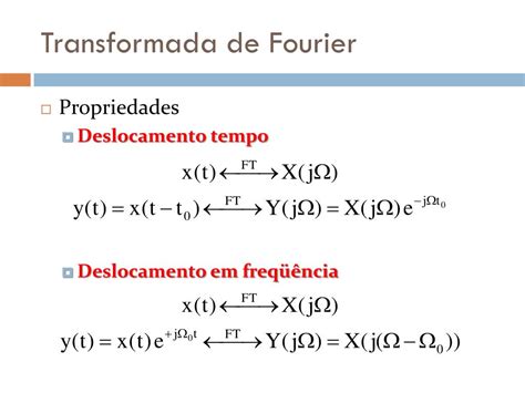 Ppt Transformada De Fourier Ft Powerpoint Presentation Free