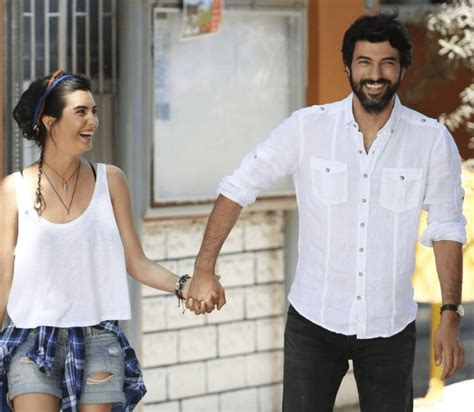 Tuba Buyukustun And Engin Akyurek