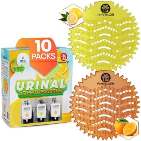 Amazon Urinal Screen Deodorizer Pack With Orange Lemon Oil