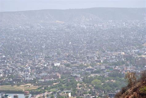 Jaipur Skyline stock image. Image of places, terrain, view - 1805039