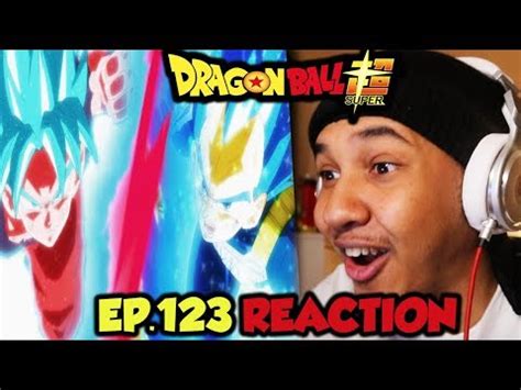 DRAGON BALL SUPER EP 123 REACTION LIMIT BREAKER SSB VEGETA GOES CRAZY