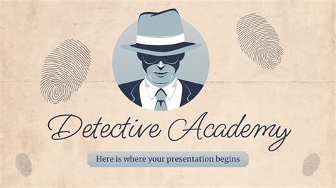 Free Detective-themed templates for Google Slides & PowerPoint