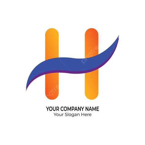 Gambar Vektor Desain Logo Huruf H Png Gratis Desain Logo Huruf H Desain Logo Logo Surat Png