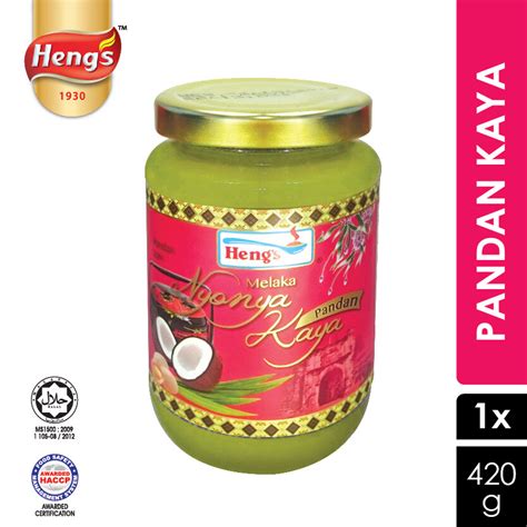 Heng S Nyonya Pandan Kaya 420g Lazada