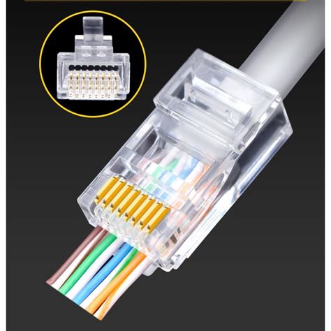 Mufa Rj Utp Ftp Cat E Ne Ecranata Conector Retea Ez Pass Through