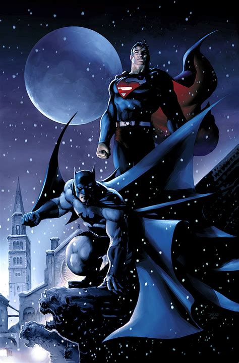 Comics Forever Superman Batman Artwork By Jim Lee And Jeremy