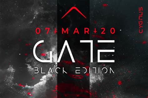 Clubbers Mexico Cygnus Presenta Gate Black Edition Clubbers Mexico