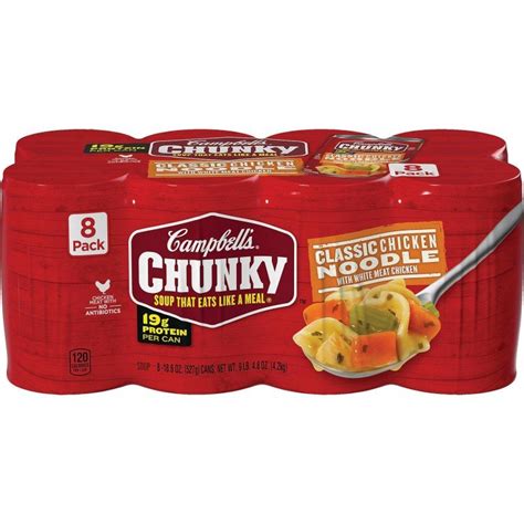 Campbell S Chunky Classic Chicken Noodle Soup Oz Pk