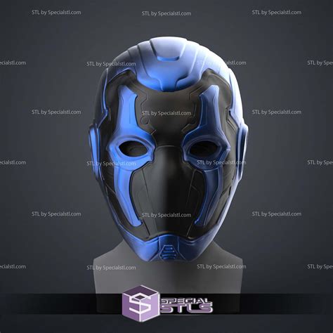 Cosplay STL Files Blue Beetle New Helmet | SpecialSTL