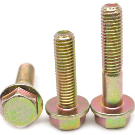 Hexagon Bolts With Flange Din 6921 Hex Flange Bolt Hex Head Flange Bolt