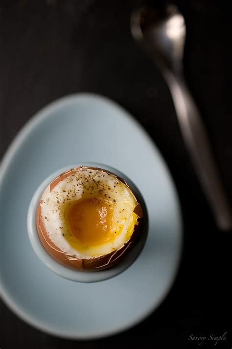 Perfect Soft Boiled Eggs Easy And Foolproof Savory Simple