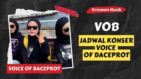 Vob Inilah Rundown Konser Voice Of Baceprot Di Inggris Youtube