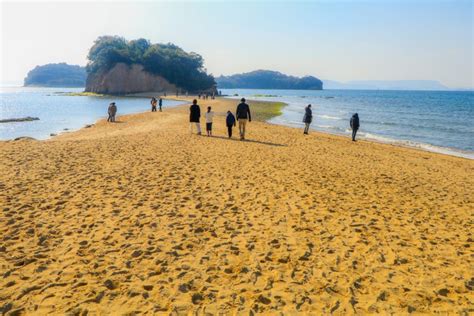 エンジェルロード 香川の景観