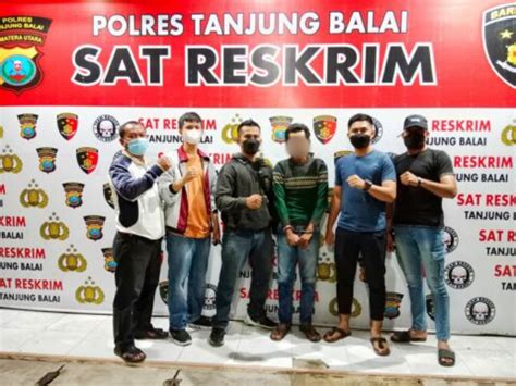 Satres Krim Polres Tanjungbalai Tangkap Ayah Tiri Gagahi Anaknya