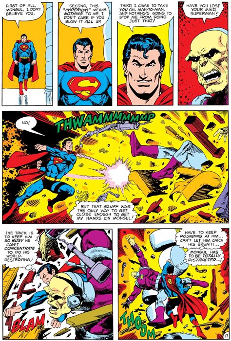 Superman Vs Mongul From Dc Comics Presents