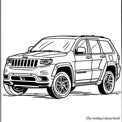 Jeep Coloring Pages Free And Printable