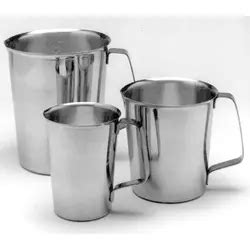 Graduated Stainless Steel Beakers With Handle