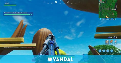 Fortnite cómo encontrar la estrella secreta de Espero que estéis listos