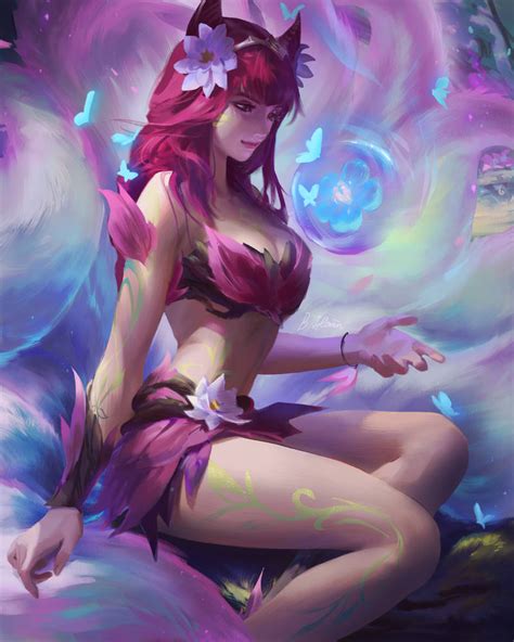 ElderWood Ahri by BichHoan on DeviantArt